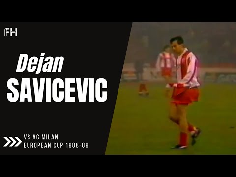 Dejan Savicevic ● Skills ● Crvena Zvezda 1-1 AC Milan (3-5 pen) ● European Cup 1988-89