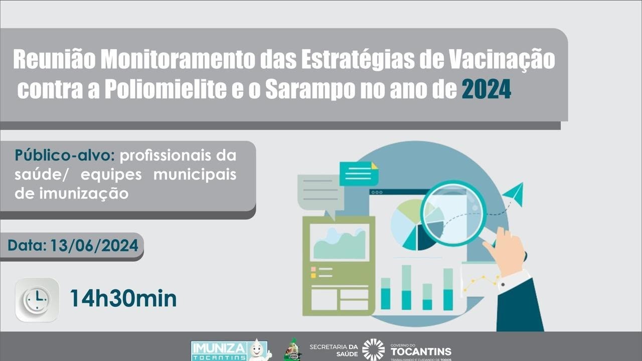 Monitoramento das Estratégias de Vacinação contra a Poliomielite e o Sarampo no ano de 2024