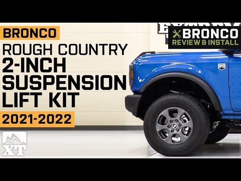 2021-2022 Ford Bronco | Rough Country 2-Inch Suspension Lift Kit | Review & Install