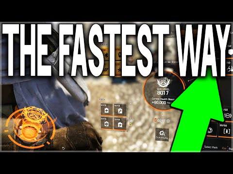 The Division 2 FASTEST & EASIEST WAY to LEVEL UP SHD Watch Levels! (2025) One Level Every 2 Minutes!
