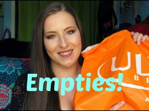 Empties #36 (July 2017) - Some Declutters & LOTS of Makeup! Video