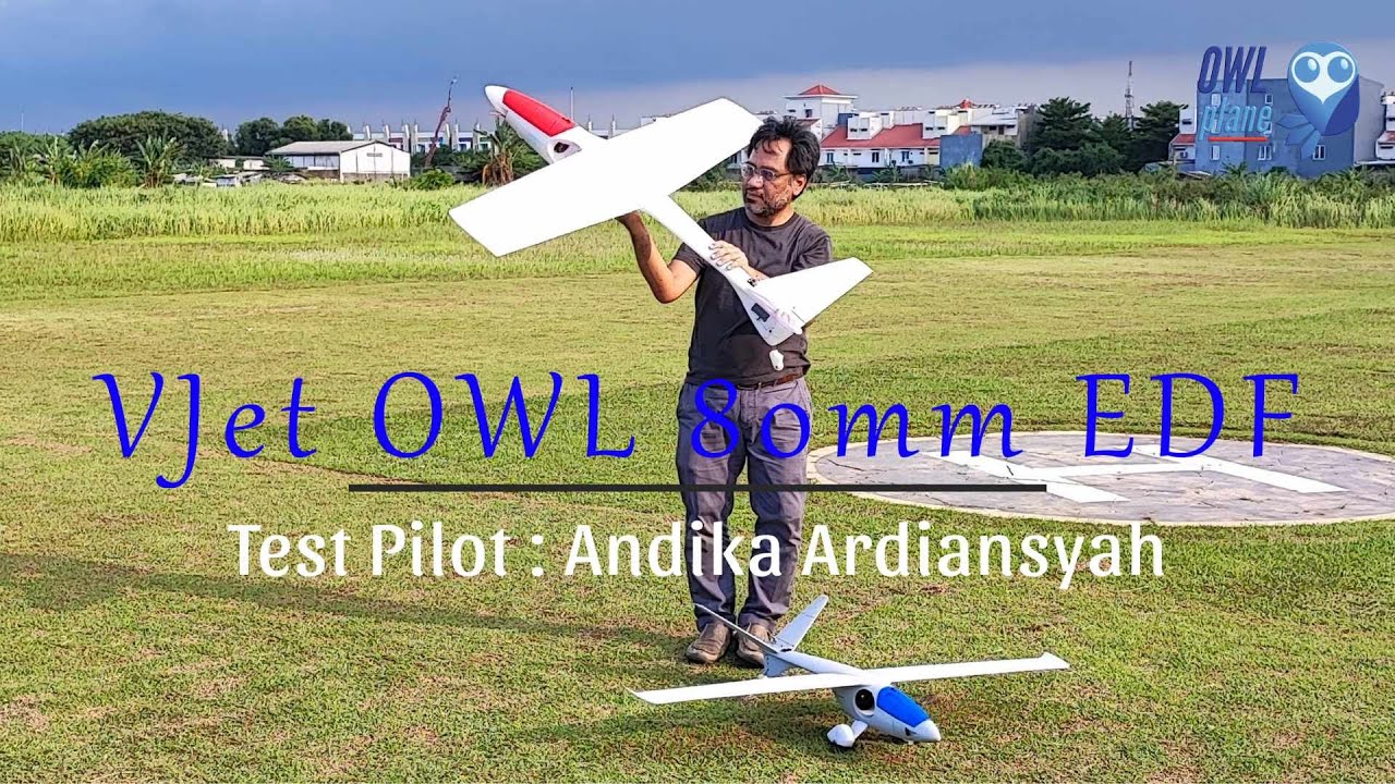 VJet OWL 80mm EDF - Testing Day #2 - Pilot : Andika Ardiansyah - Coming Soon !