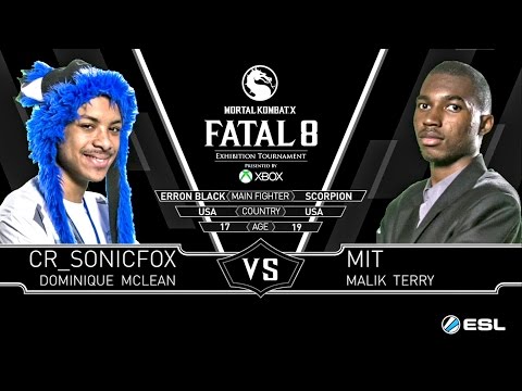 Mortal Kombat X Sonic Fox (Erron Black) {Outlaw} Vs MIT (Scorpion) {inferno} Grand Final MKX