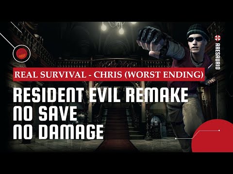 Resident Evil REmake (PC) | Chris Real Survival - No Damage | No Save | Any%