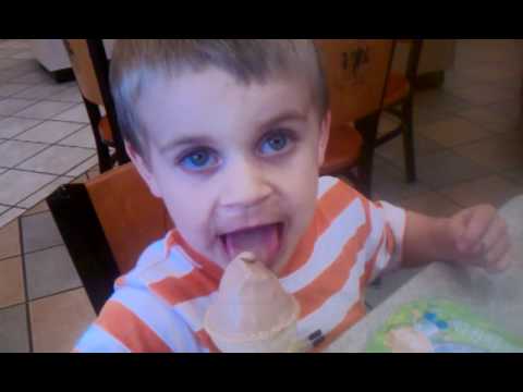 Adin got his chocolate