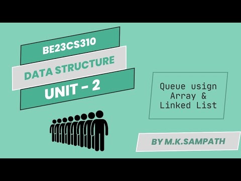 Data Structure Unit 2 Queue Using Array Linked List