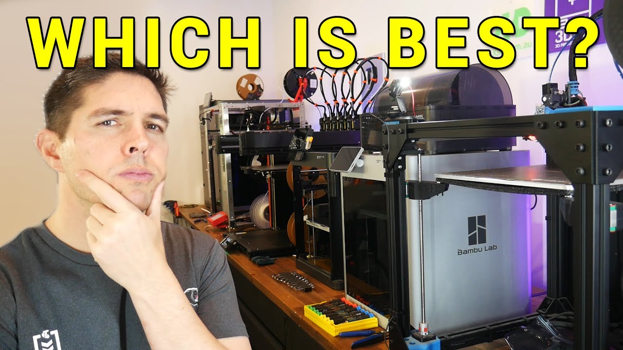 The 3D printers I actually use, and what annoys me about them