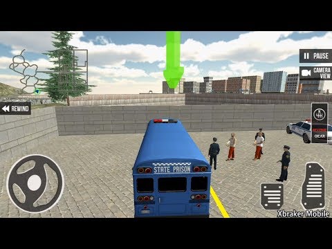 Offroad Police Bus Driver - Dangerous Duty - Android Gameplay 2019