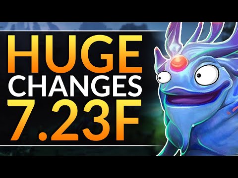 What You MUST KNOW in Patch 7.23F - HUGE CHANGES, BUFFS and NERFS - Dota 2 Meta Guide