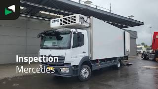 Mercedes-Benz Atego 1323 Atego 4X2 NL-truck APK Frigoblock FK25i 1500kg Ladebo k&oslash;levogn lastbil | Billede 4 - Autoline