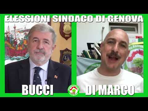 Andrea Di Marco - Elessioni comunali 2022: intervista doppia con Marco Bucci