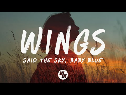 Said The Sky & Baby Blue - Wings (Lyrics)