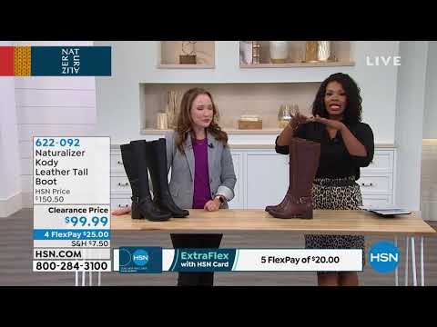 Naturalizer Kody Leather Tall Boot