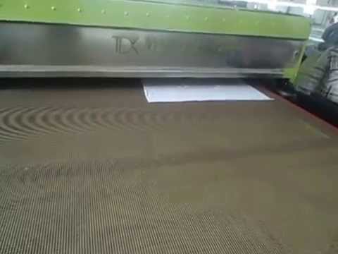 Textile screen printing gas dryer