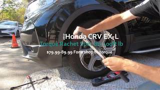 Torqued  2017 Honda CRV how I  go about