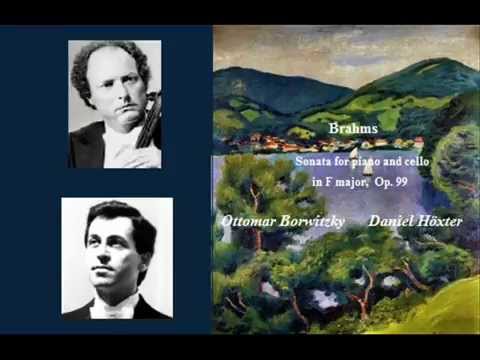 Brahms- Sonata for Piano and Cello In F major, Op.99 (Hoexter/Borwitzky)