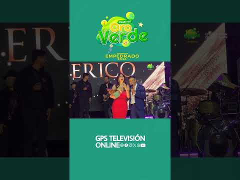 Americo y Yamila Reyna se besan en Festival del Oro Verde Empedrado 2026