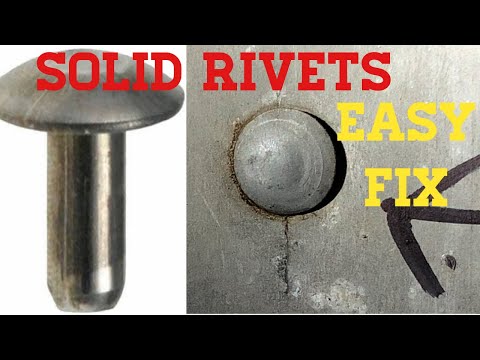 IT'S REALY THAT EASY!!!!!  FINDING LEAKS AND REPLACING RIVETS IN ALUMINUM BOATS