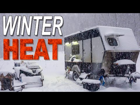 Beheizung meines selbstgebauten Wohnwagens – Wintercamping-Lösungen mit einer BougeRV-Dieselheizung