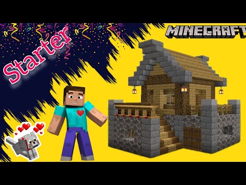 INSANE! Ultimate Starter House in Minecraft ⚒️😱