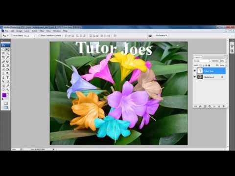 Creating PNG image in photoshop tamil