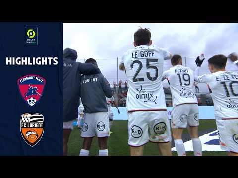 CLERMONT FOOT 63 - FC LORIENT (0 - 2) - Highlights - (CF63 - FCL) / 2021-2022