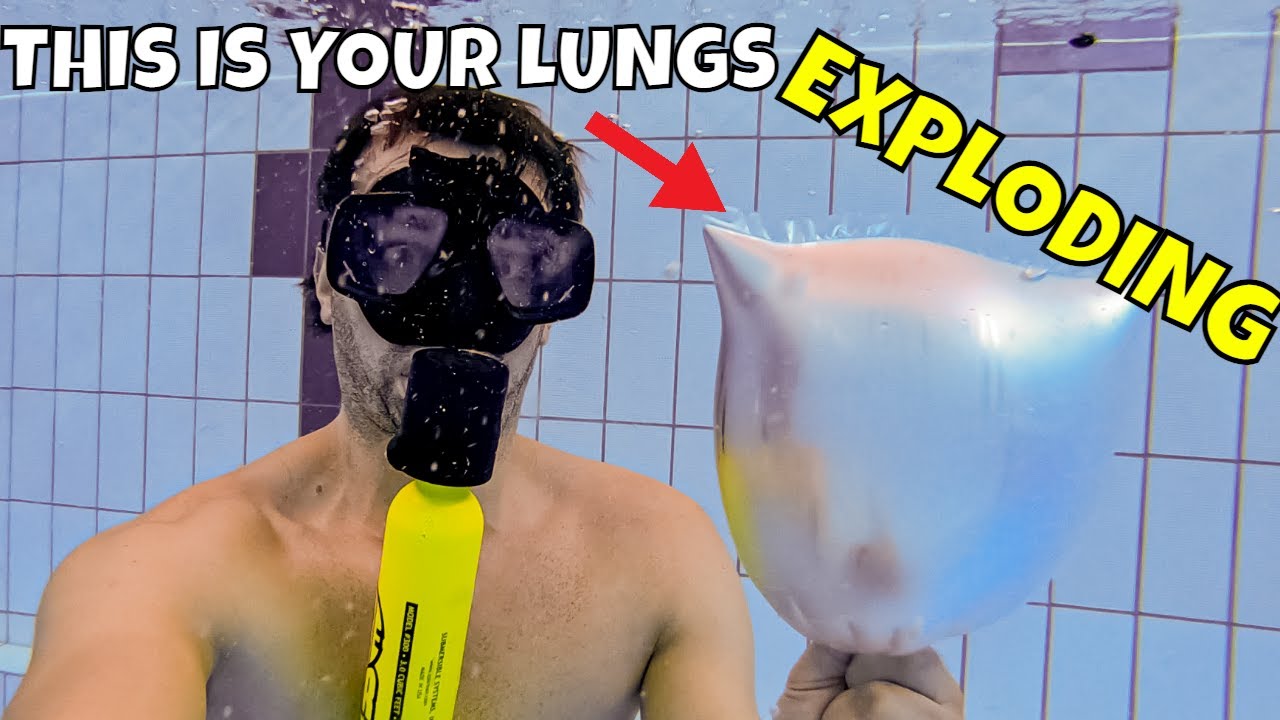What happens If you hold your breath while scuba diving and freediving