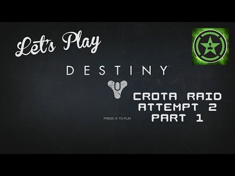 Let's Play - Destiny: Crota Raid Attempt 2 Part 1