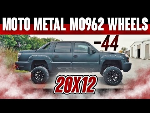 Moto Metal MO962 20x12 -44 Gloss Black