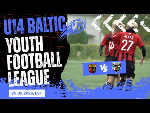 U14 BYFL: FC Nõmme United - Kauno Žalgirio FA (LIT)