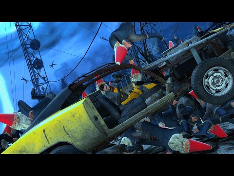 Half-Life EP 2 but the gnomes are literally everywhere you go.