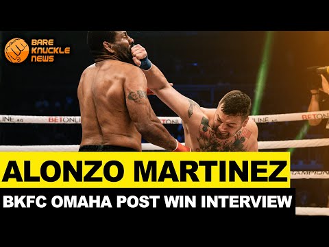 Alonzo Martinez Almost Beat the Record for Fastest Knockout at BKFC Fight Night Omaha