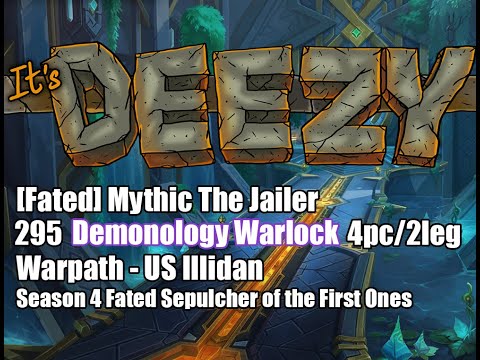 Fated Mythic The Jailer Demonology Warlock Sepulcher of the First Ones Season 4