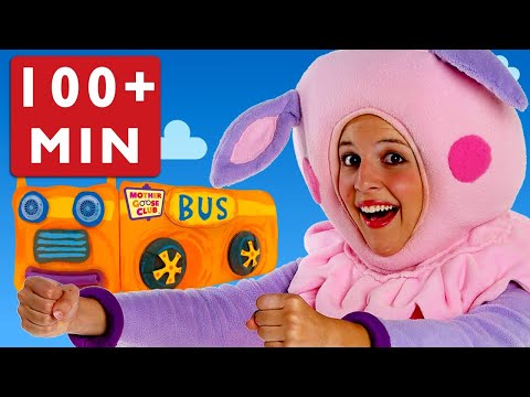 The Wheels on the Bus + More | Mother Goose Club and Friends