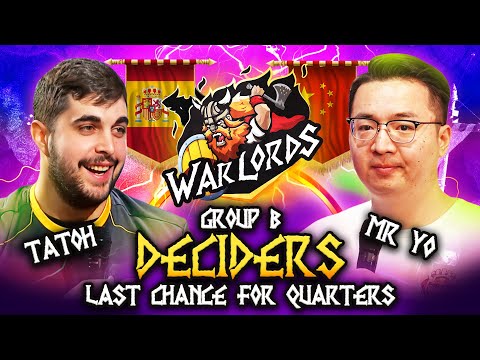 MR YO vs TATOH on a BRUTAL SERIES to Get in QUARTERFINALS #ageofempires2 #warlords