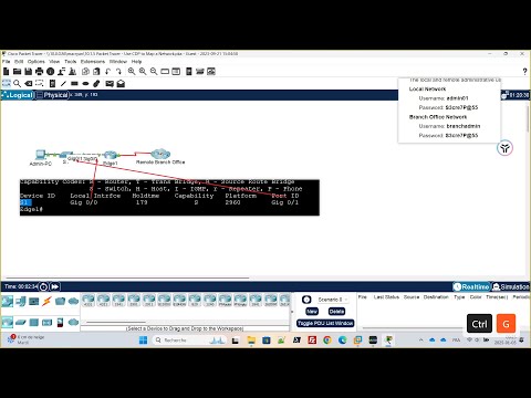 10.1.5 Packet Tracer - Use CDP to Map a Network