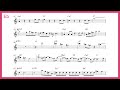 Stablemates - Dexter Gordon solo transcription in Eb