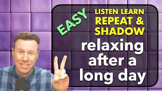 Easy English Speaking Practice + SHADOWING