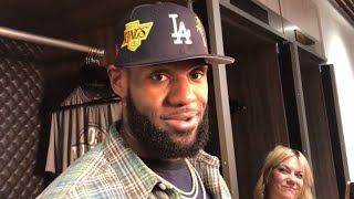 LeBron James on if there’s no fans in arena, I ain’t playing, I play for the fans