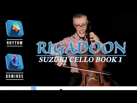 H. Purcell Rigadoon Suzuki Cello Book 1