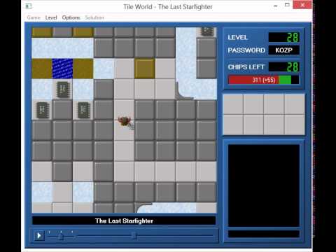 CCLP1 Lynx Level 28: The Last Starfighter - 256 solution