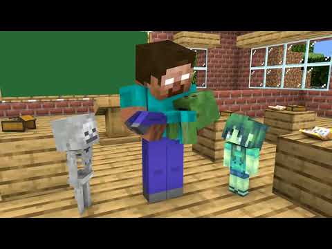 Monster School Baby Zombie Becomes Spiderman   Minecraft Animation 6