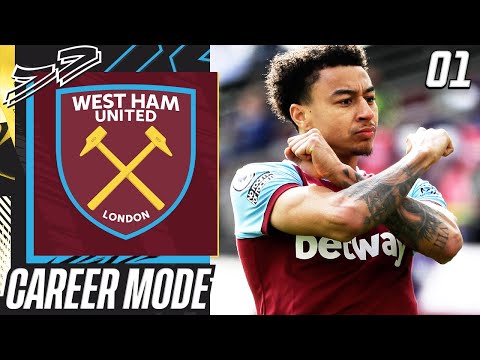 FIFA 21 West Ham Career Mode EP1 - NEW JOURNEY BEGINS!! LINGARDINHO TIME!!😍