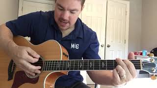 Diamonds or Twine | Ryan Hurd | Beginner Guitar Lesson