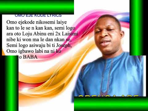 GBENGA ARE, TOPE ALABI & BOLA ARE LATEST DIVINE GOSPEL PRAYER SONG