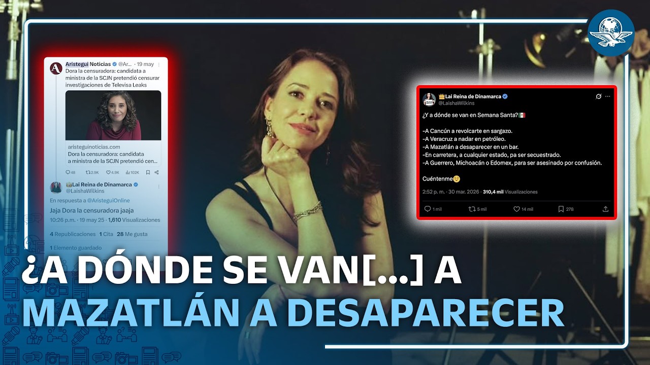 Laisha Wilkins desata polémica por comentario sobre inseguridad en México; ¿qué dijo?