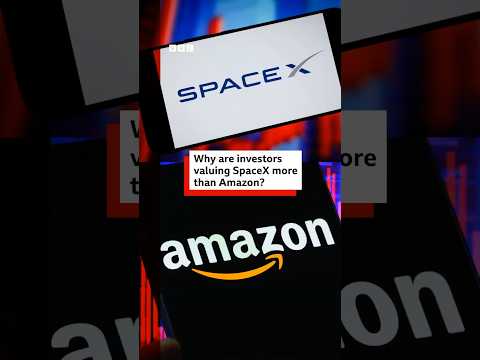 SpaceX overtakes Amazon as world's fifth most valuable company. #BBCNews