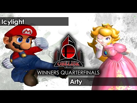 Melee: GVS | Icylight (Mario) V Arty (Peach) - Obelisk 32 Tournament SSBM