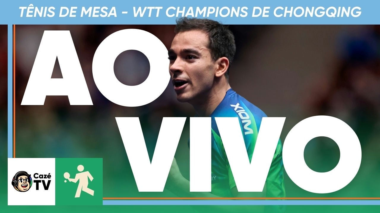 HUGO CALDERANO NO WTT CHAMPIONS DE CHONGQING | TÊNIS DE MESA | QUARTAS DE FINAL