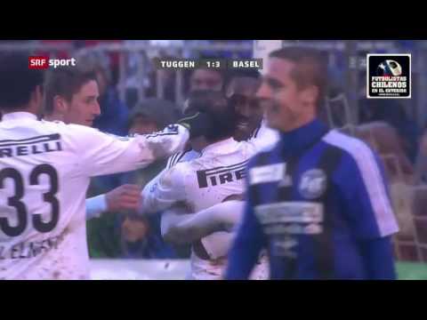 Tuggen 1-3 Basilea, Gol de Marcelo Díaz (B)